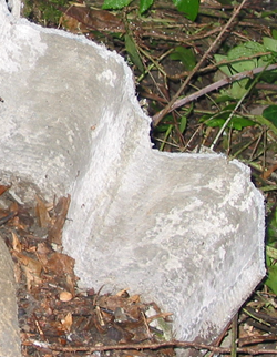 breuklijn asbesthoudende golfplaat afbraak dv Oudenburg